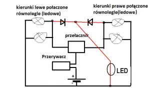 Jak podłączyć kierunkowskazy? LED, przyczepka, bez szybkiego migania!