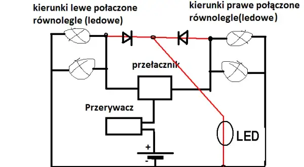 Jak podłączyć kierunkowskazy? LED, przyczepka, bez szybkiego migania!