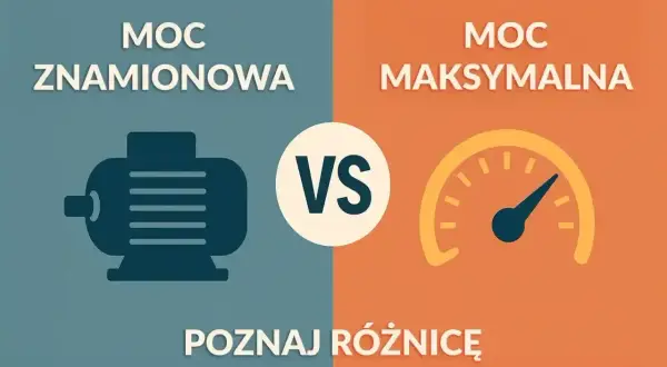 Moc znamionowa silnika kontra moc maksymalna. Poznaj różnice między nimi, aby wybrać najlepsze rozwiązanie.