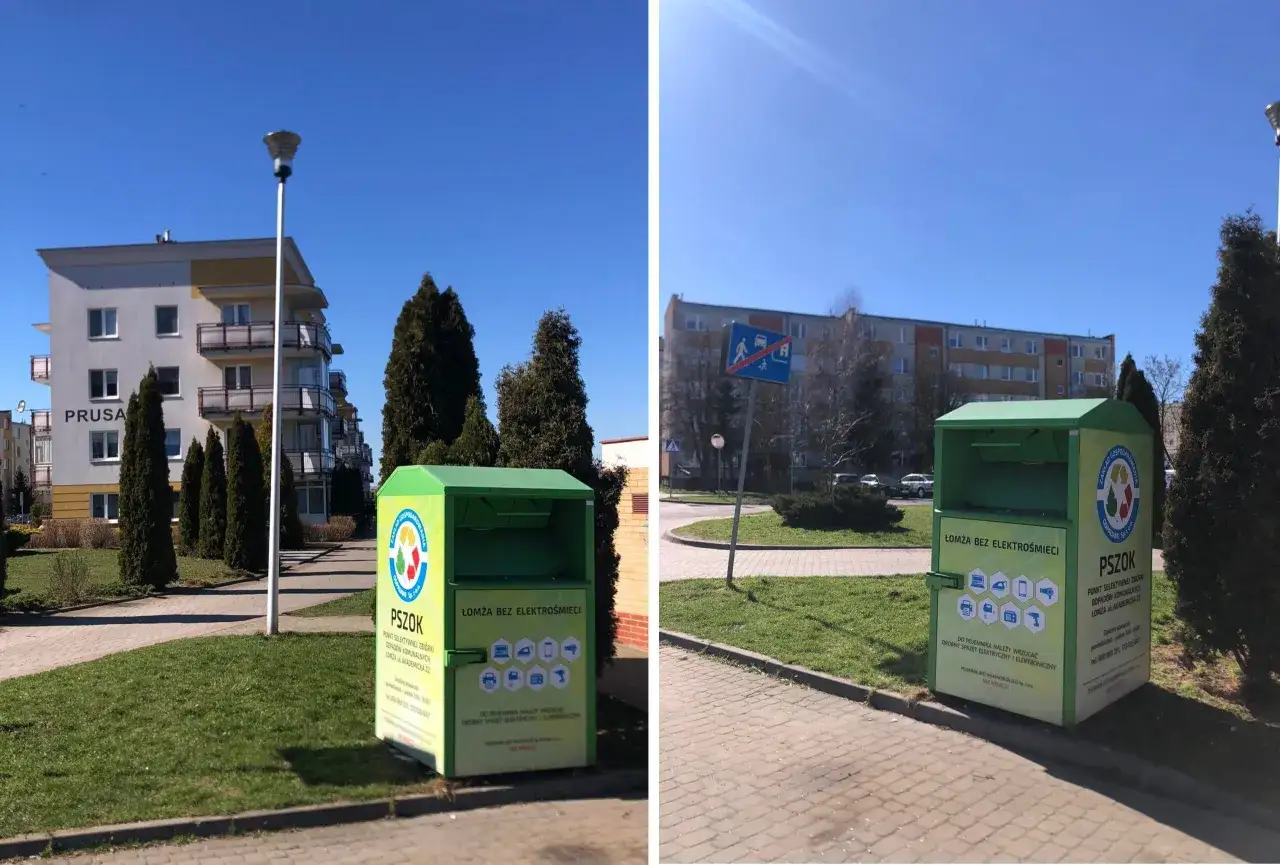 punkty zbiórki elektrośmieci PSZOK