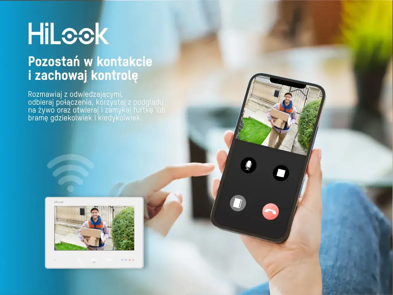 Wideofon IP aplikacja na smartfonie