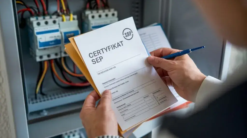Elektryk z uprawnieniami SEP