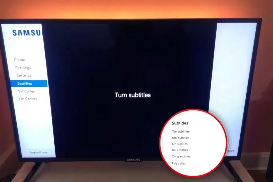 ustawienia wyglądu napis&oacute;w w telewizorze