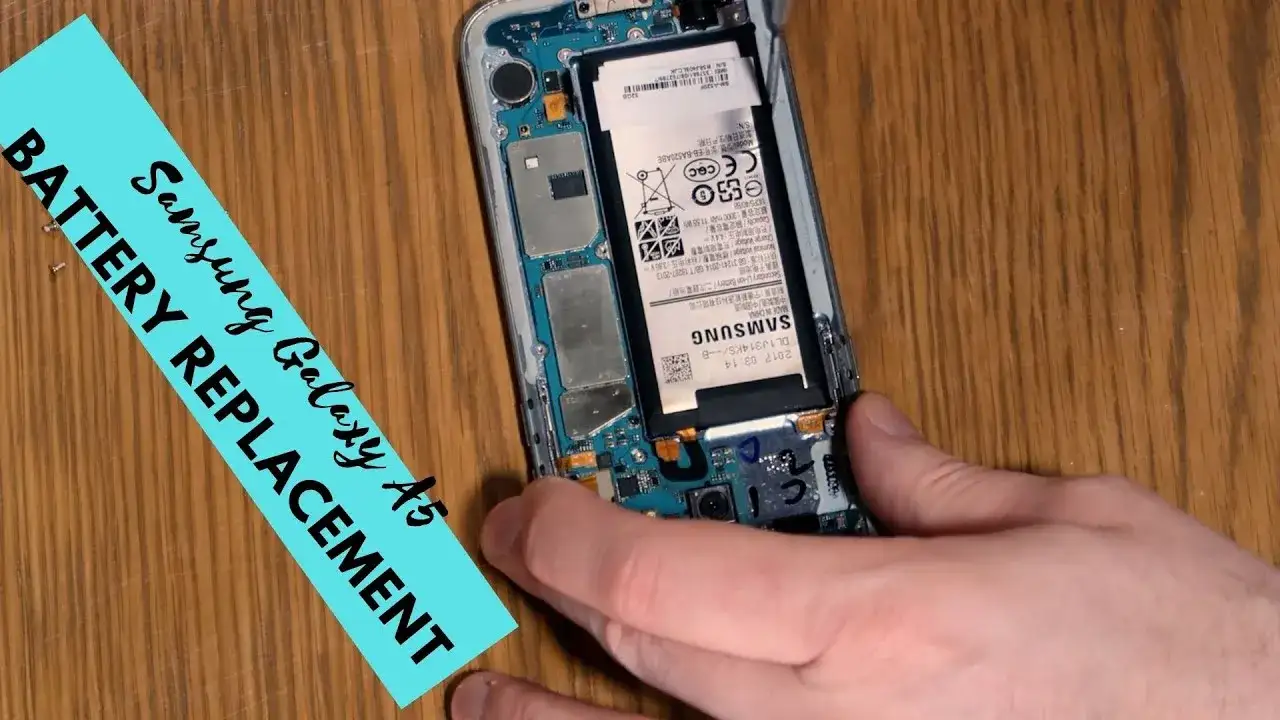wymiana baterii Samsung Galaxy A5 narzędzia serwis