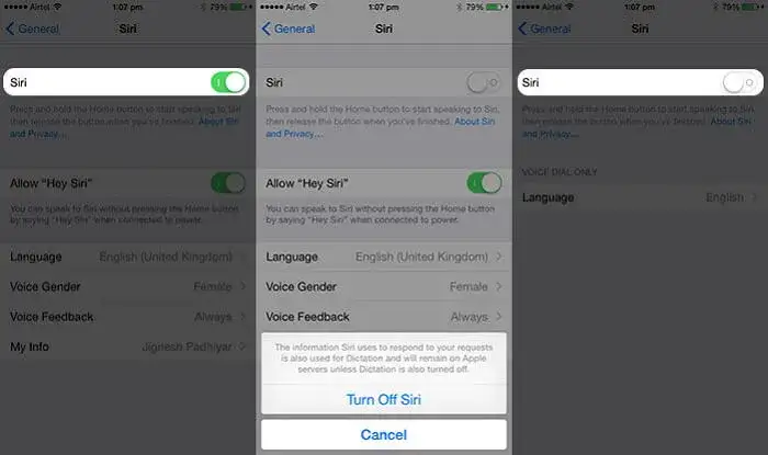 Siri nie działa rozwiązywanie problemów