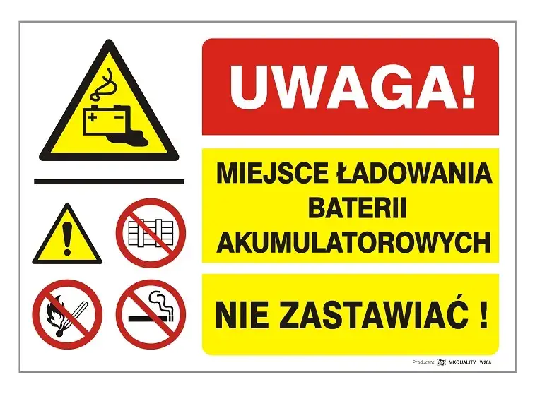 zasady bezpieczeństwa ładowanie akumulatora