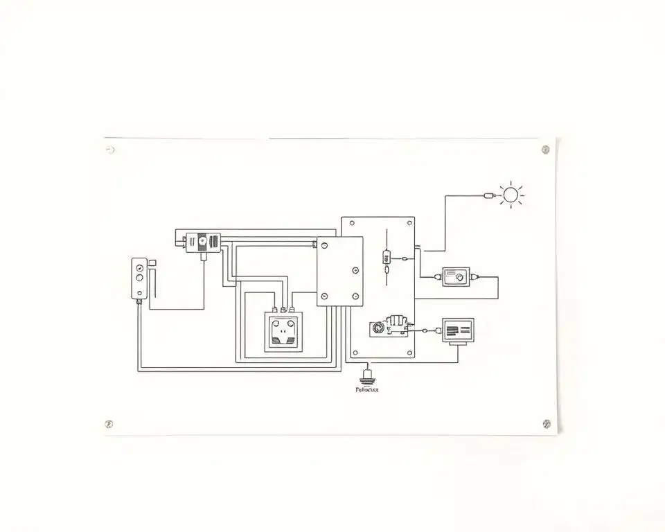 schemat instalacji elektrycznej domowej 230V 400V