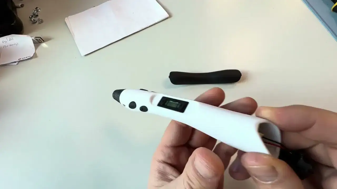 długopis 3D zablokowany filament rozwiązanie
